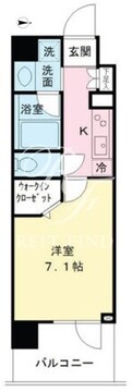 モディア代々木 403 間取り図
