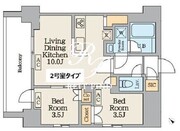ガーデンザヴィス南蒲田 902 間取り図