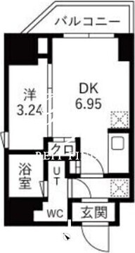 トラディス森下 801 間取り図