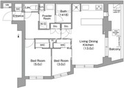 コンフォリア・リヴ永福町 310 間取り図