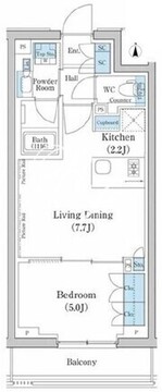 スタイリオ池上サウス 403 間取り図