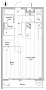 アーバンパーク東向島 504 間取り図