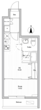 アーバンパーク東向島 307 間取り図