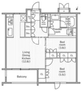 nido桜丘 303 間取り図