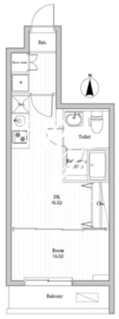 アーバンパーク東向島 407 間取り図