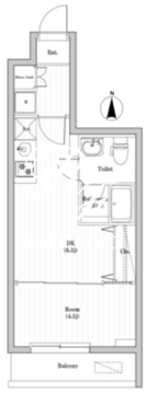 アーバンパーク東向島 507 間取り図