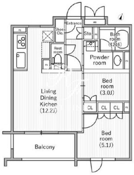 nido桜丘 307 間取り図