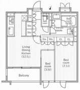 nido桜丘 309 間取り図