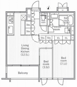 nido桜丘 309 間取り図