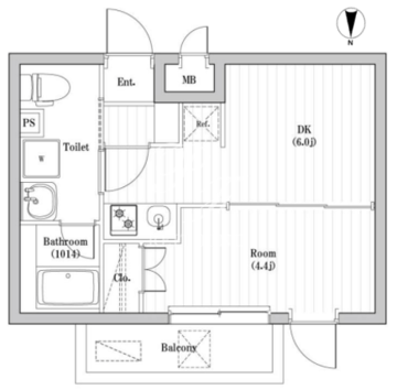 アーバンパーク東向島 111 間取り図