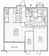 nido桜丘 409 間取り図