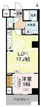 ロイジェント潮見 508 間取り図