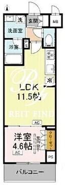ロイジェント潮見 502 間取り図