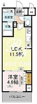 ロイジェント潮見 507 間取り図