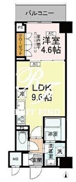 ロイジェント潮見 510 間取り図