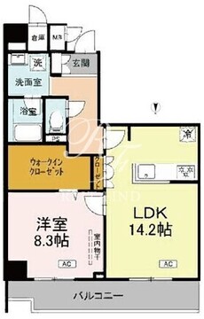 ロイジェント潮見 215 間取り図