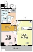 ロイジェント潮見 315 間取り図