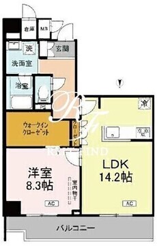 ロイジェント潮見 515 間取り図