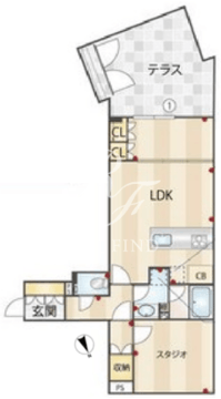 ACPレジデンス新江古田 104 間取り図