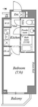 ルクレ上北沢ルネサンスコート 105 間取り図