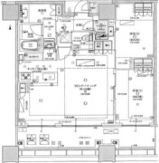 白金ザ・スカイ E-30階73.69㎡ 間取り図