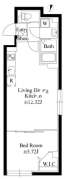 グランパセオ大岡山 0005 間取り図