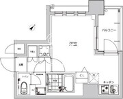 ハーモニーレジデンス早稲田夏目坂 703 間取り図