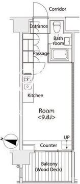 イプセ学芸大学 505 間取り図
