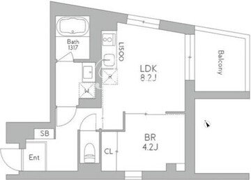 J.リヴェール武蔵小山ウエスト 104 間取り図