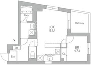 J.リヴェール武蔵小山ウエスト 205 間取り図