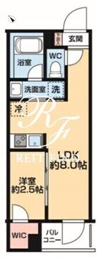 ハーモニーレジデンス中野若宮 302 間取り図