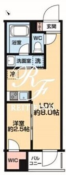 ハーモニーレジデンス中野若宮 402 間取り図