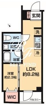 ハーモニーレジデンス中野若宮 403 間取り図