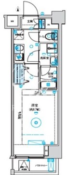プレニーズ五反野マキシヴ 902 間取り図