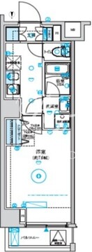 プレニーズ五反野マキシヴ 603 間取り図