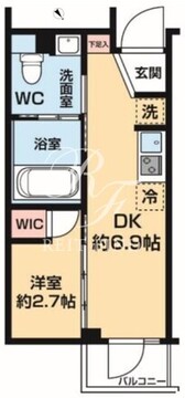 ハーモニーレジデンス中野若宮 504 間取り図