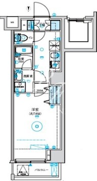 プレニーズ五反野マキシヴ 504 間取り図