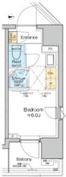 トモア品川中延 213 間取り図