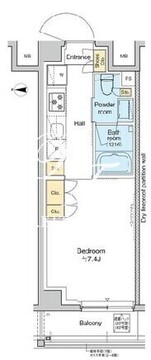 レジデンス高円寺 309 間取り図