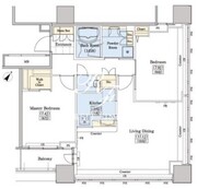 レジディアタワー上池袋 TW-614 間取り図