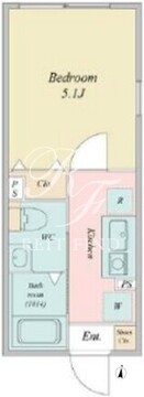 ライブフラット恵比寿 304 間取り図