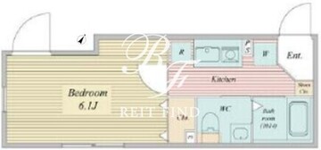 ライブフラット恵比寿 301 間取り図