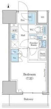 スタイリオ蒲田ウエスト 303 間取り図