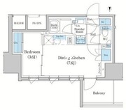 スタイリオ蒲田ウエスト 806 間取り図