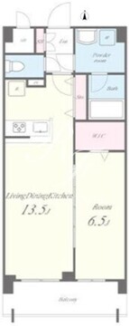 ステラマリス 702 間取り図