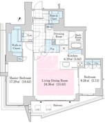 ラ・トゥール渋谷神南 802 間取り図