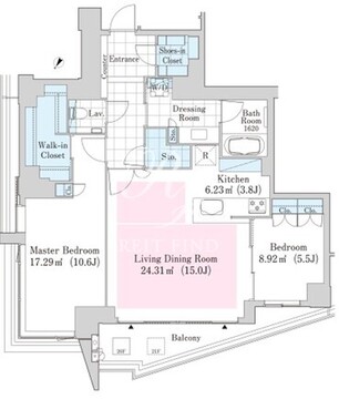 ラ・トゥール渋谷神南 2003 間取り図