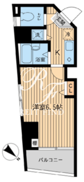 ＢｌｕＲｏｃｋ新宿河田町 406 間取り図