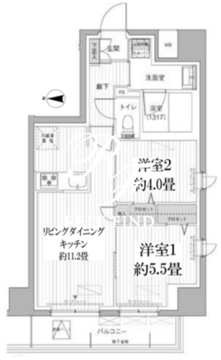 ワイズ本所 901 間取り図