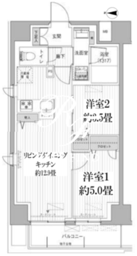 ワイズ本所 903 間取り図